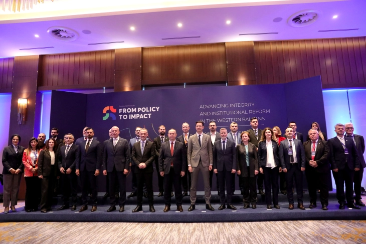 Regional forum on advancing integrity and institutional reforms in Western Balkans kicks off in Skopje