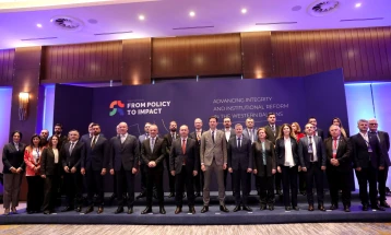 Regional forum on advancing integrity and institutional reforms in Western Balkans kicks off in Skopje