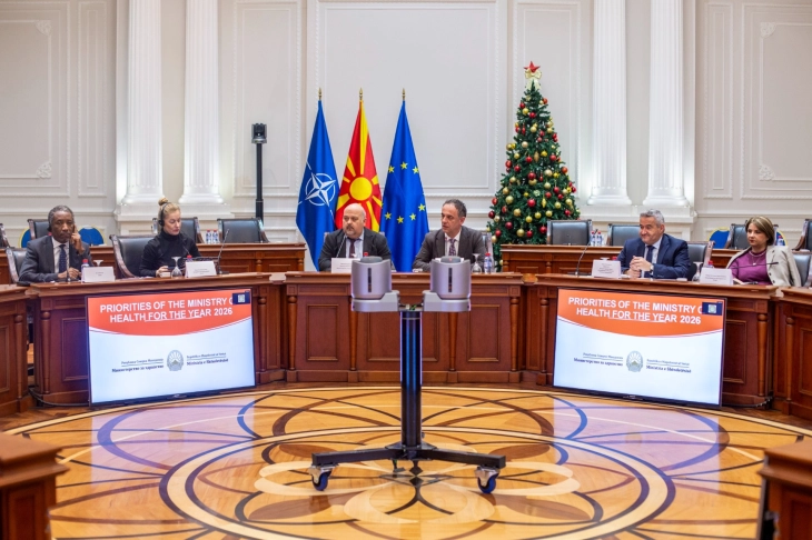 Алиу го презентира напредокот на националниот систем за трансплантација и реализацијата на инфраструктурните инвестиции во здравството