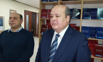 Ambassador of Kazakhstan visits Goce Delchev University