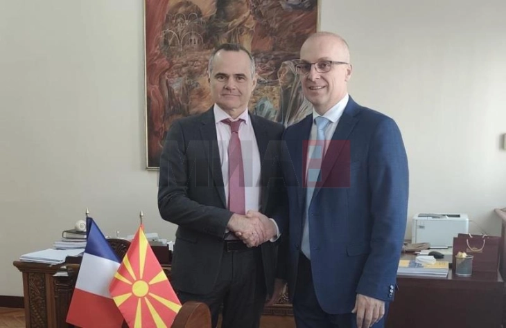 Milloshoski-Le Rigoler: Maqedonia duhet ta vazhdojë rrugën e saj drejt anëtarësimit me të drejtë të plotë në BE