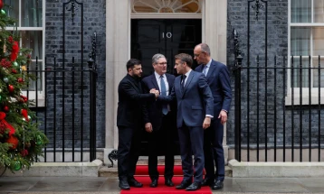 Макрон, Мерц и Стармер разговараа со Трамп за напредокот на мировниот план за Украина