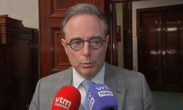 Де Вевер: Не исклучувам правна постапка ако ЕУ реши да ги заплени руските средства депонирани во „Еуроклир“