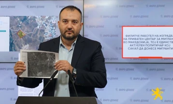 Лефков: Филипче работел на изградба на прифатен центар за мигранти, тој е единствен актуелен политичар кој сакал да донесе мигранти