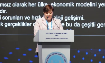 Dimitrieska-Koçoska nga Samiti Ekonomik i Stambollit: Ndryshimet globale nuk janë kërcënim, por mundësi zhvillimi