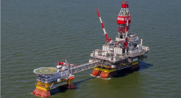 Украина го нападна со дронови руското нафтено поле Филановски на руски Лукоил  во Касписко Море