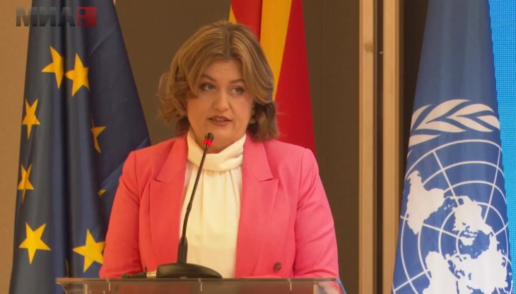 Божиновска: Родовата еднаквост не е избор, туку европски стандард, предуслов за демократско општество, силна економија и кохезија меѓу граѓаните