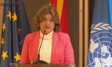 Божиновска: Родовата еднаквост не е избор, туку европски стандард, предуслов за демократско општество, силна економија и кохезија меѓу граѓаните