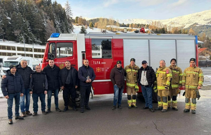 Куманово ја продлабочува соработката со Тирол: нови возила, обуки и јакнење на противпожарниот систем