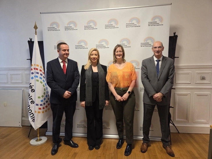 Dimovska  ka biseduar me Shamusin për perspektivën e bashkëpunimit me Parlamentin e Francës