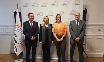 Dimovska  ka biseduar me Shamusin për perspektivën e bashkëpunimit me Parlamentin e Francës