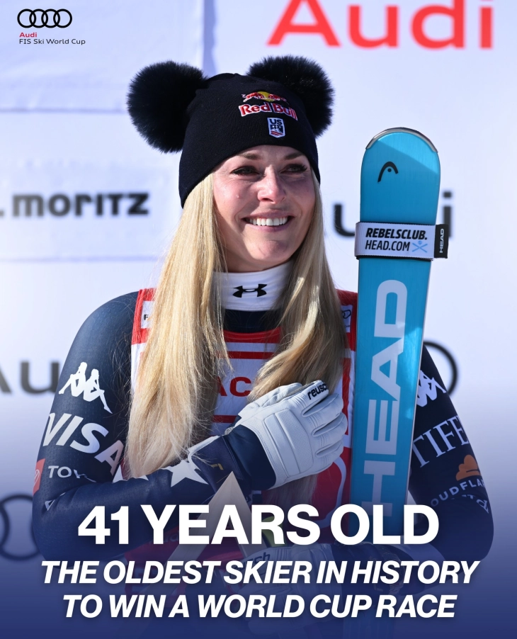 Вон испиша историја со триумфот во Сент Мориц