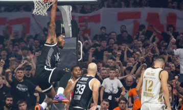 Партизан ја забележа третата победа по ред по заминувањето на Обрадовиќ