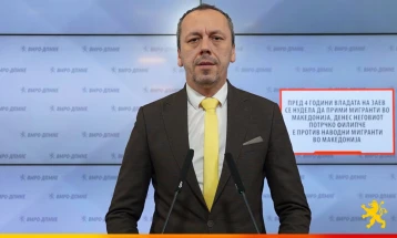 Петрушевски: Пред четири години владата на Заев се нудела да прими мигранти во Македонија, денес Филипче е против наводни мигранти во Македонија 