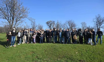 Сојуз на Ротари клубови на Македонија: 6 000 медоносни садници засадени низ целата држава