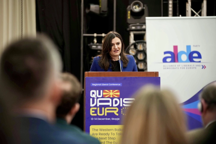 Zajkova: Macedonia belongs in the EU and Europe must show political courage