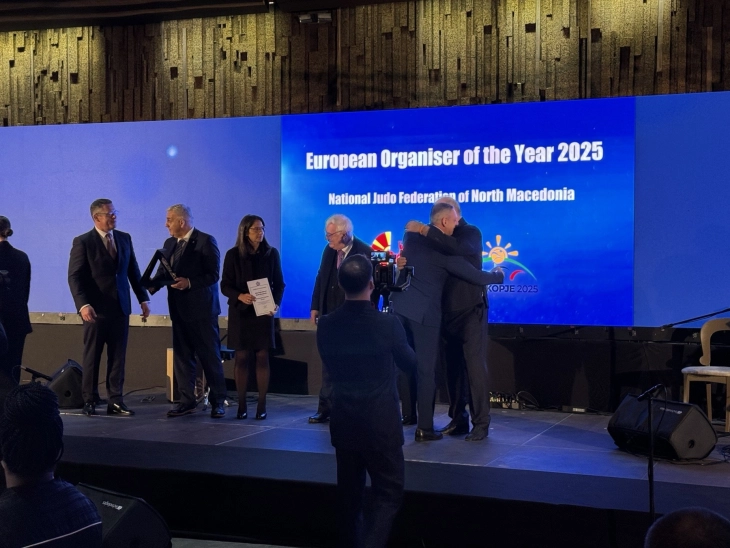 Високи европски признанија за македонската џудо федерација