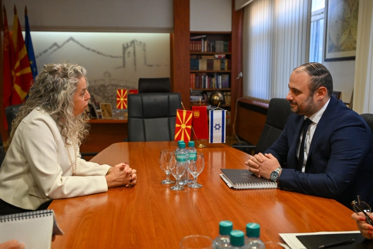 Ѓорѓиевски се сретна со израелската амбасадорка Вивиан Аисен