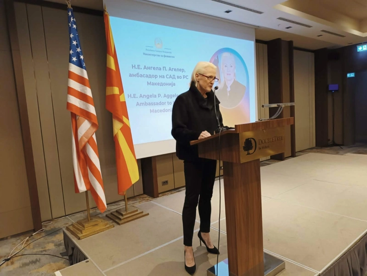 Aggeler: U.S. and North Macedonia united in shared belief that transparent institutions, strong economies are foundation of successful democracies