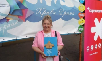 Книжевен портрет на писателката Ленче Стоименова во Домот на култура во Делчево