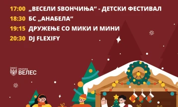 Во Велес по третпат ќе се одржи „Winterfest“
