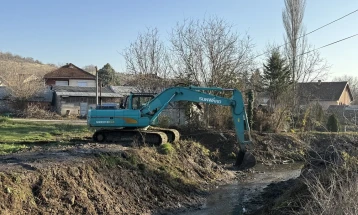 Општина Илинден продолжува со заштита на животната средина преку чистење на каналската мрежа