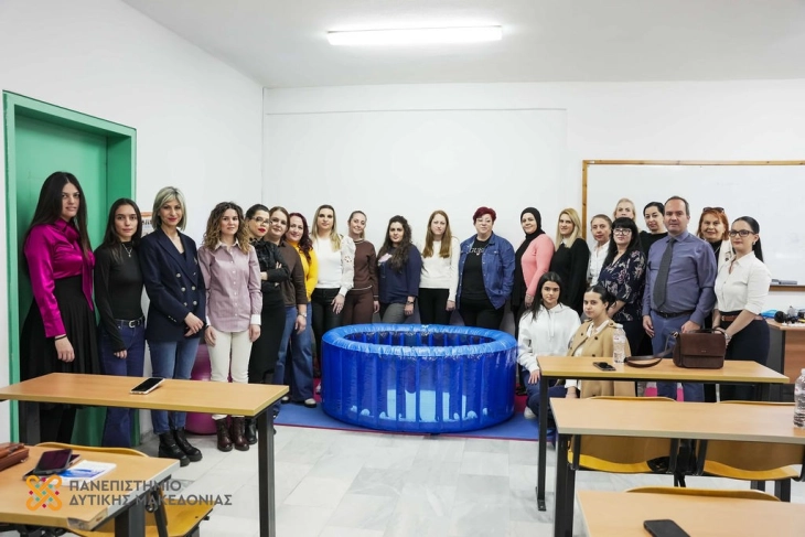 Прекугранична едукација на акушерки во рамки на програмата на англиски јазик на Центарот за едукација и доживотно учење (KEDIVIM)