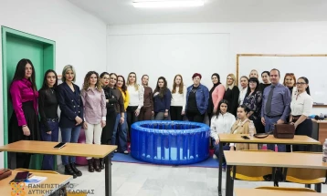 Прекугранична едукација на акушерки во рамки на програмата на англиски јазик на Центарот за едукација и доживотно учење (KEDIVIM)