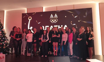 Македонскиот олимписки комитет ги додели наградите „Златна Олимпија“ за 2025 година