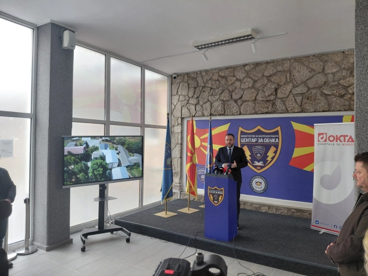 Qendra për trajnim të MPB-së në Idrizovë u bë me central fotovoltaik (drejtpërdrejtë)