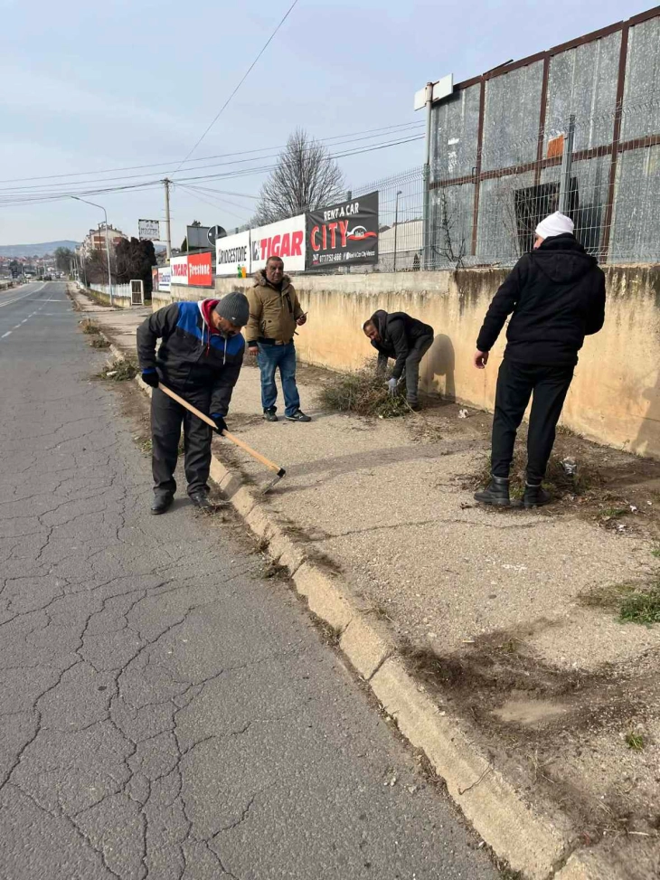 Акција за подобрување на хигиената на потегот од фабриката „Руен“ до СОУ „Гошо Викентиев“