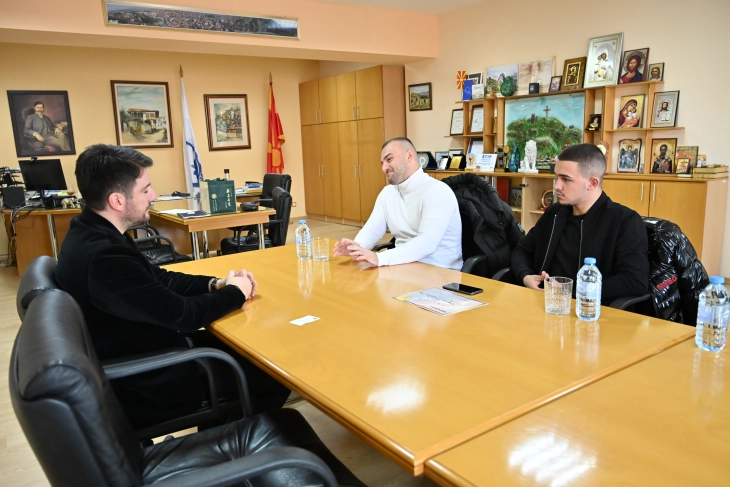 Штипскиот градоначалник оствари средба со два успешни спортски клуба