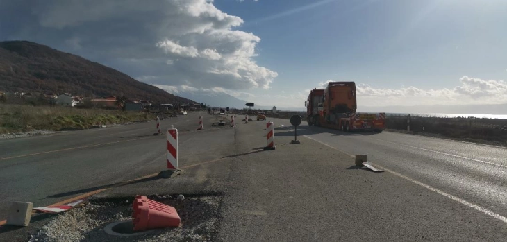 Изменет режим на сообраќај на патниот правец Охрид - Кичево