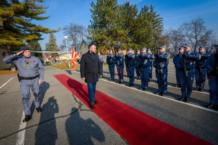 Policia Intervenuese pranë SPB Shkup shënoi gjashtë vjetorin e themelimit