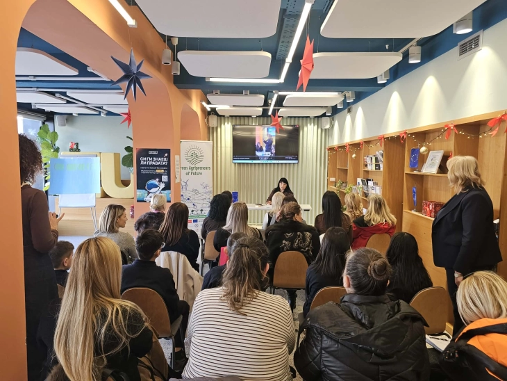 Едукација за екологија и претприемништво, Еразмус + приказна од Крива Паланка