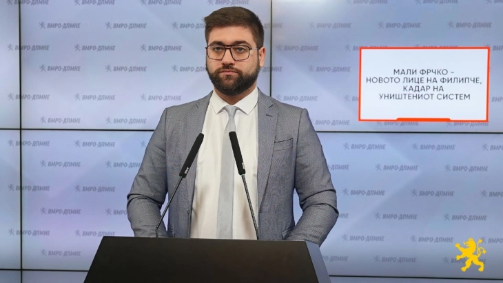 Манасиевски: СДС на народот му должи извинување, а не да ги наградува истите луѓе кои ја злоупотребуваат добиената функција