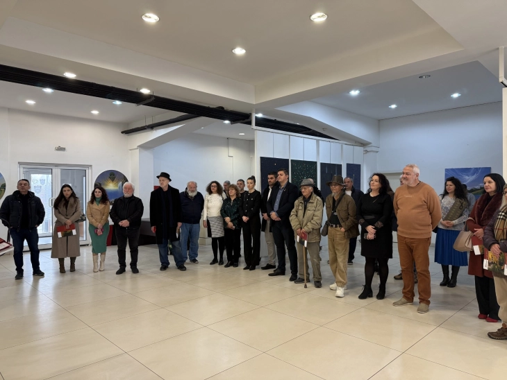 Во Домот на култура „Илинден“ отворена изложба „Кон светлината“ на Новица Трајковски 