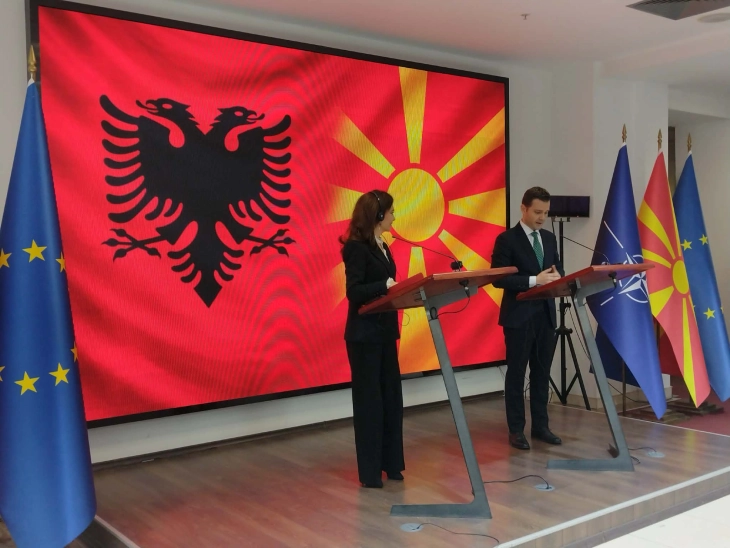 Спиропали: Албанија го поддржува интегрирањето на Македонија во Европската Унија, затоа што делиме заедничка иднина  (ДПЛ)