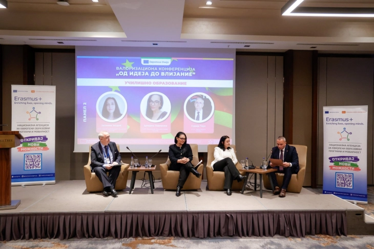 НАЕОПМ ги презентираше резултатите од програмите „Еразмус +“ и „Европски солидарен корпус“ во 2025 година