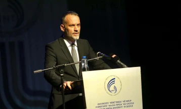 Обраќање на вицепремиерот Фетаи на свеченоста за 9-годишнината на Универзитетот „Мајка Тереза“-Скопје