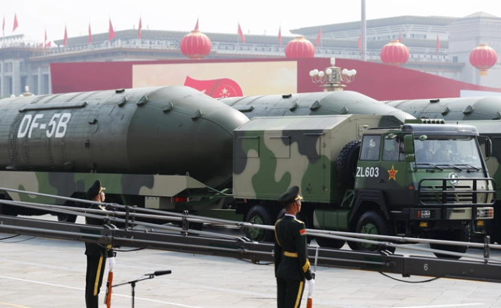 Пентагон: Кина распоредила повеќе од 100 интерконтинентални балистички ракети