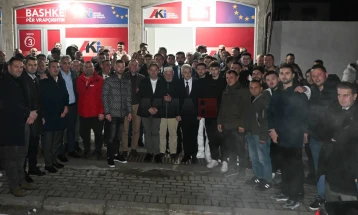 НАИ од Врапчиште ја почна кампањата за повторените избори: Таравари и Ахмети со поддршка за Шабани