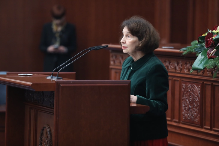 President Siljanovska Davkova to deliver annual address in Parliament