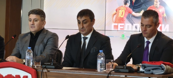 Седлоски: Од тимот очекувам максимален ангажман, храброст и желба на секој натпревар