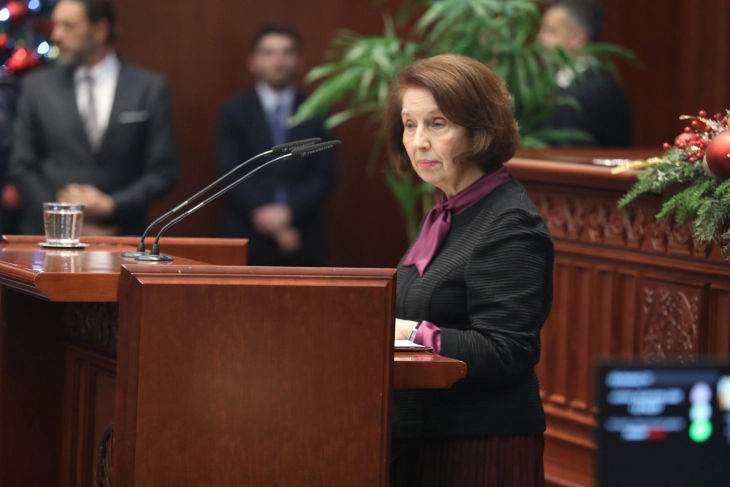 Siljanovska - Davkova: Nevojitet konsensus kombëtar dhe garanci për integrimin evropian