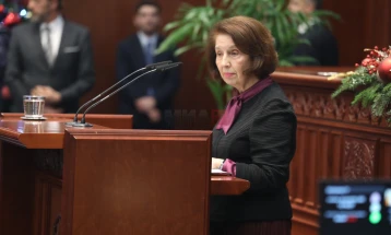 Siljanovska-Davkova: Ne jemi kandidat teknikisht i harmonizuar për anëtarësim, por politikisht i bllokuar, nëse ka zgjidhje për Ukrainën dhe Moldavinë, lehtë do të ketë edhe për ne