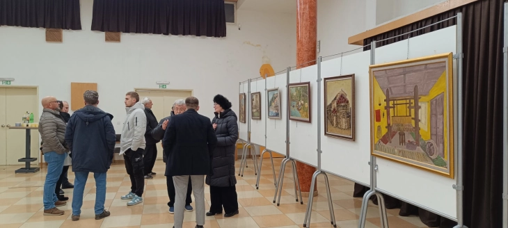 Во Тетово преку изложбата „Нумен“ претставени 20 ликовни дела од Лидија Цвитановиќ Илиевска