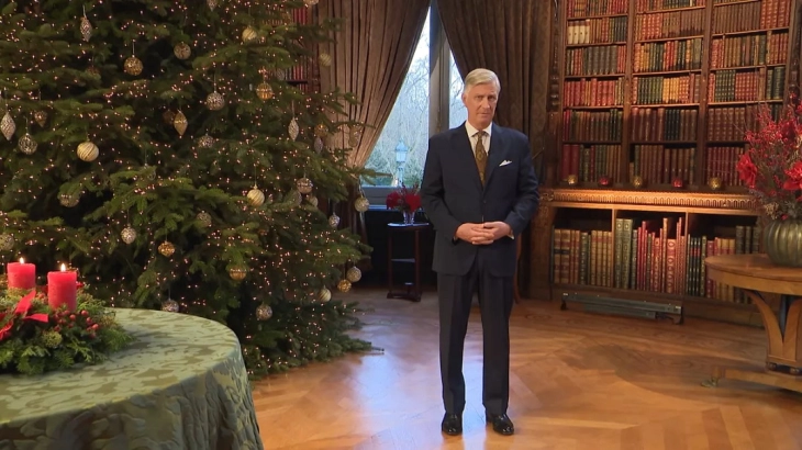 Божиќна порака на белгискиот крал: Мора да работиме за општото добро, дури и ако тоа бара тешки избори