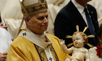 Папата Лав XIV ја служеше својата прва миса во црквата Свети Петар