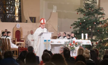 Skopje Bishop and Apostolic Exarch Kiro Stojanov delivers Christmas message